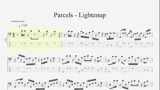 Parcels - Lightenup (Bass Tabs)