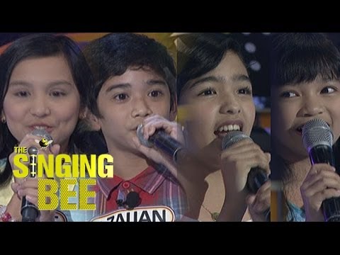 Andrea, Zaijian, Xyriel, and Kylie showcase their talent in singing | Singing Bee