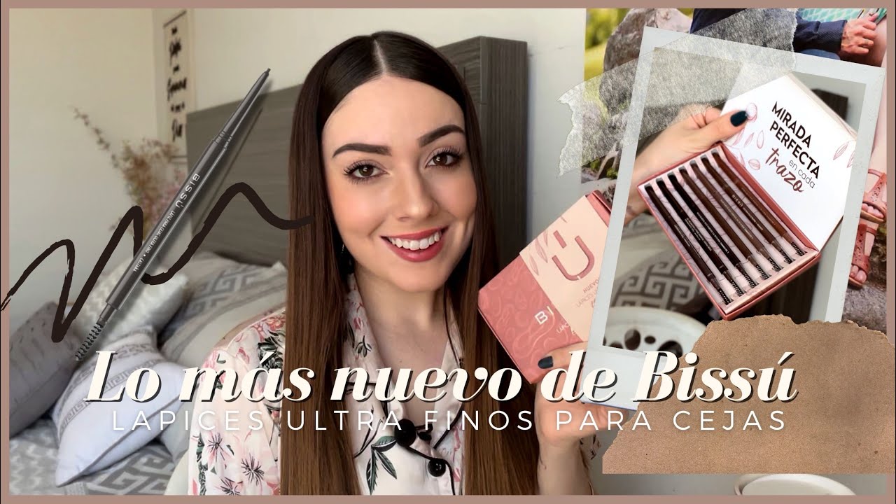 DOMINGO EN PIJAMA PROBANDO LO MÁS NUEVO DE BISSÚ: LÁPIZ ULTRA FINO PARA CEJAS | MONILLACA
