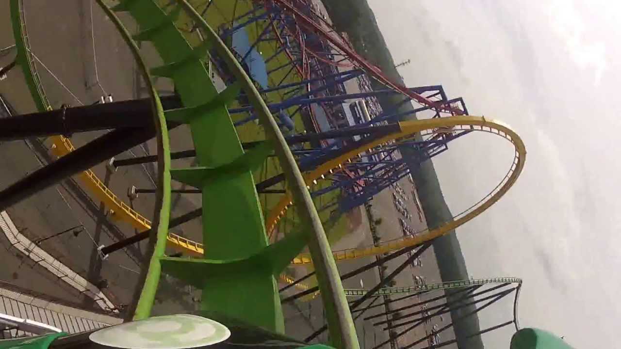 Green Lantern POV Six Flags Great Adventure YouTube