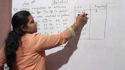 9th Statistics  Exercise 9.1; problem-9.