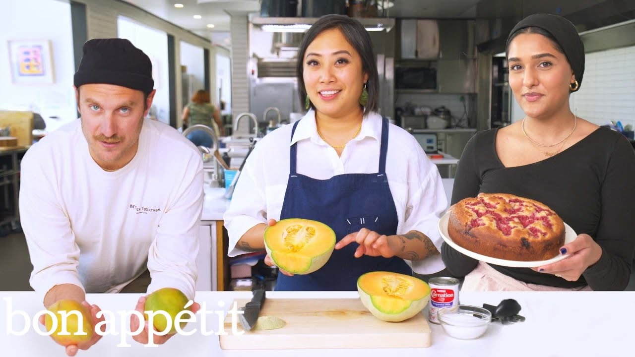 4 Pro Chefs Turn Fruit Into Dessert   Test Kitchen Talks   Bon Apptit