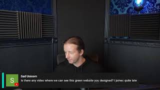 Playing with Unicorn Studio & Live UI/UX Chill