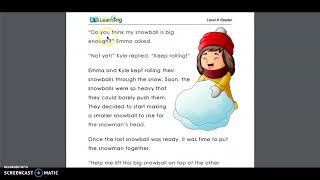 3rd - Week 5 The Snowman Problem