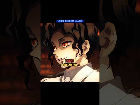 Who Is The Best Villain Demonslayer Naruto Jjk Aot Anime Shorts 