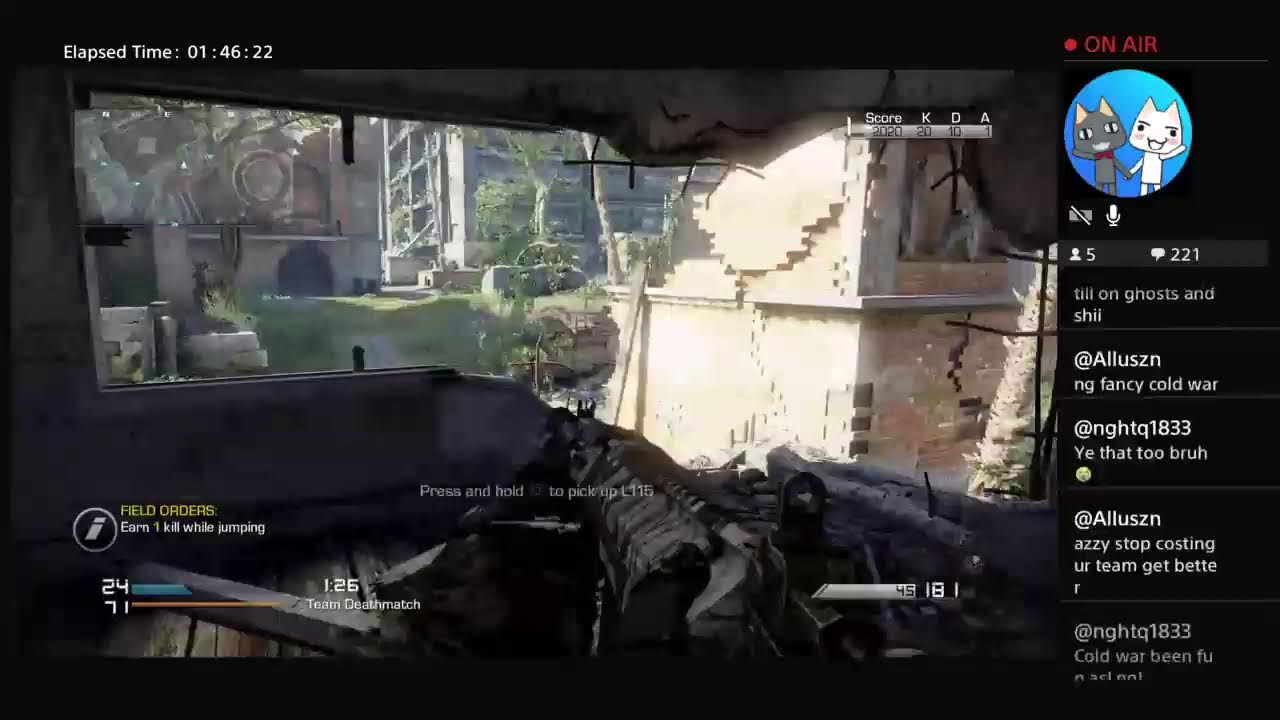 NEW STREAM STUFF!! | COD GHOSTS 2026 | 0 GOLD WEAPONS | Call of Duty GHOSTS LIVE #5