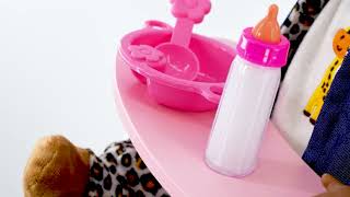 Baby Dolls Wooden High Chair  Bibi Doll