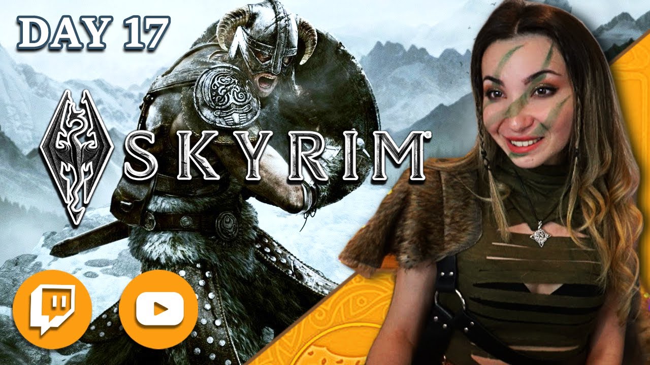 ⚔️ Skyrim Day 17 [Expert] My First Time 💛 Paladin Adventure but with Lioness vibes 💛