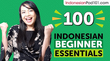 Learn Indonesian: 100 Beginner Indonesian Videos You Must Watch