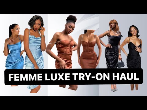 FEMME LUXE SPRING TRY ON HAUL