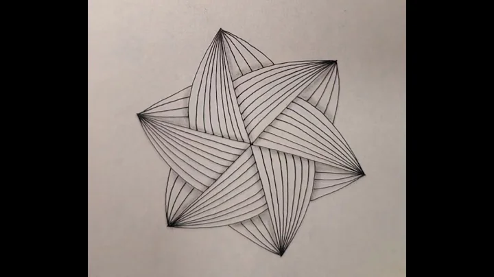 Zentangle Pattern Challenge 9