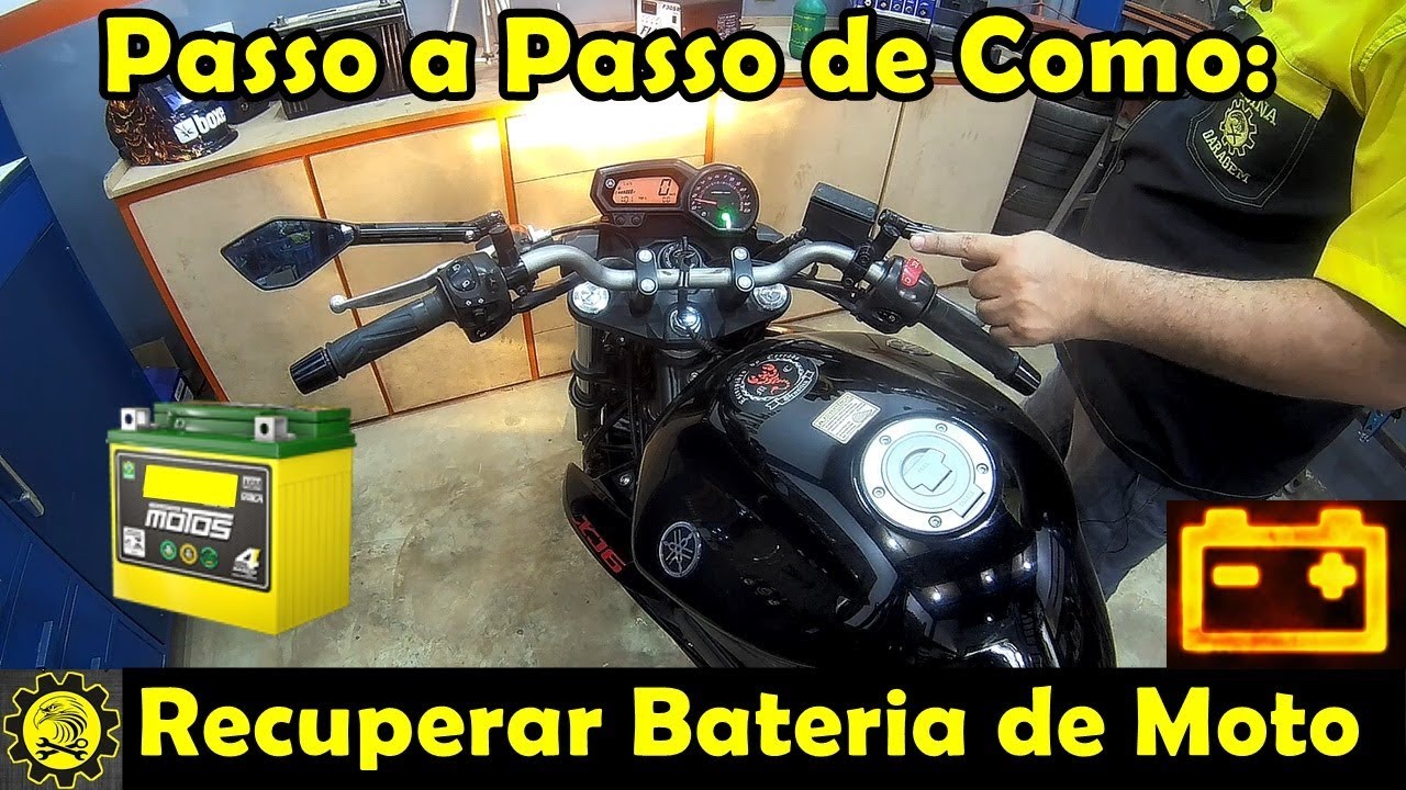 Bateria Crosser 150 Pioneiro MBR 6 BS 12V 6Ah - Garagem Total