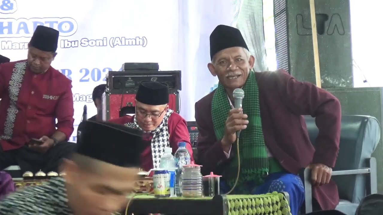 K H TUGIONO BASHORI  SYAH   PUTRO WALI  MAGETAN   NGAJI  ORA NINGGALKE BUDOYO JAWI  PAS MANTENAN