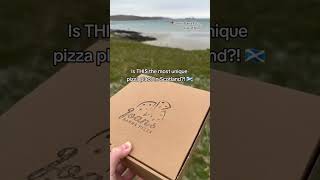 Unique Pizza Place pairs perfectly with a stunning Scottish beach view! 😍🙌 #VisitScotland #Shorts