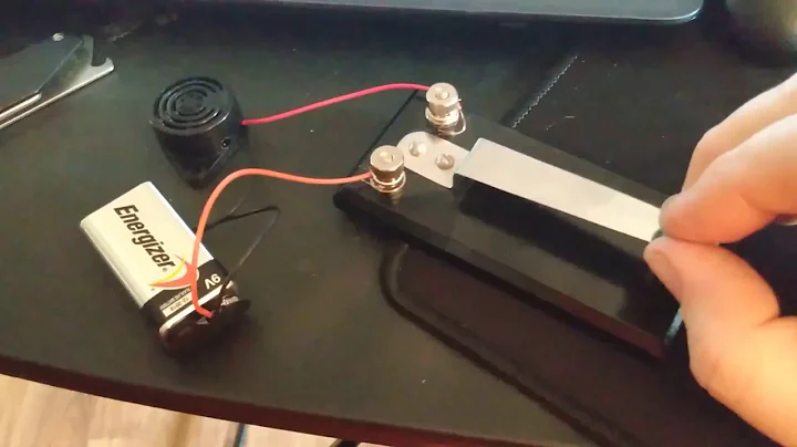 Inexpensive Morse code practice key.