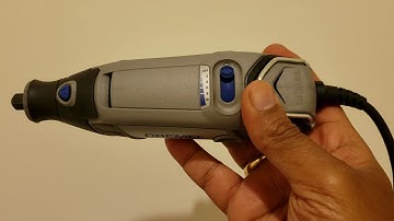 How to break-in a Dremel 3000. Break in video