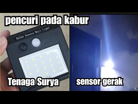 Review Lampu Taman Tenaga Surya | Channel Ahmad Kreatif ( 1K VIEW ). 