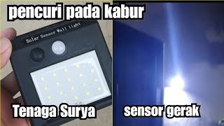 Review LED Solar Street Lamp 60 Watt Setelah Pemakaian 3 Bulan. 