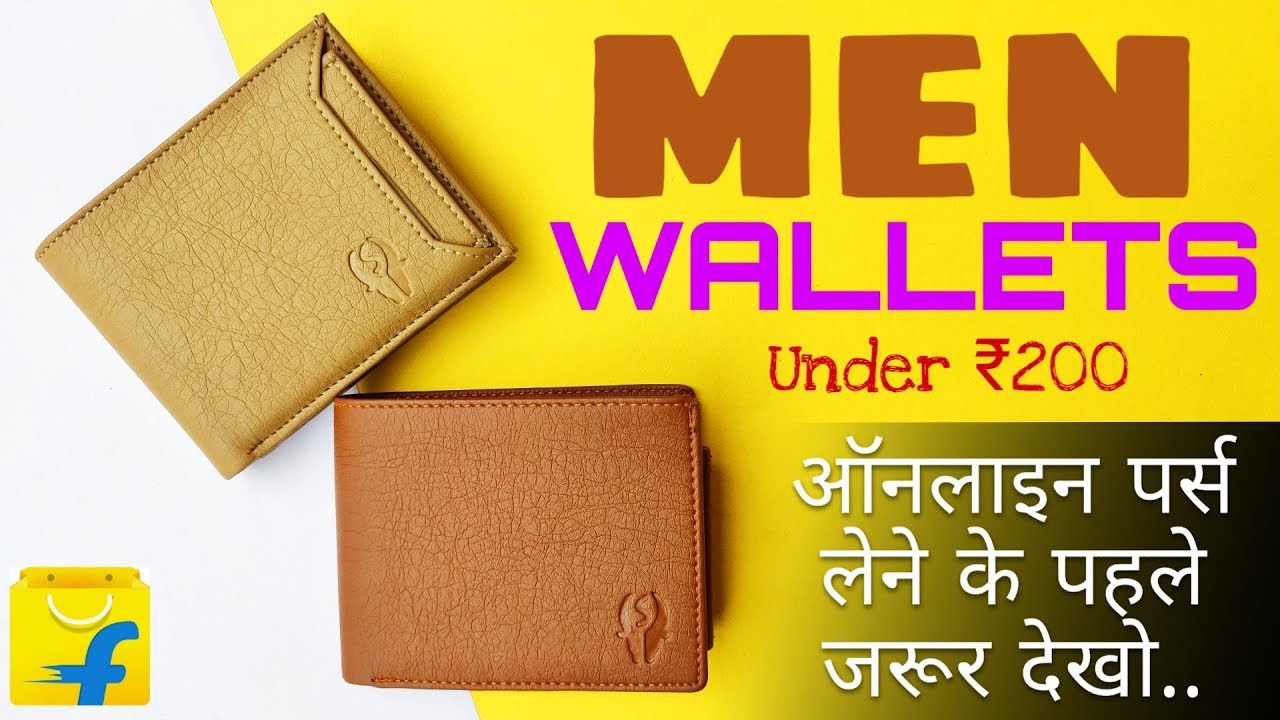 Best Wallet 2019 In India To Buy Online || Men&#39;s Leather Wallets Under Rs 200 In Amazon ...