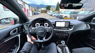 New Kia Ceed GT Test Drive POV 2023