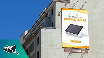 GIMP Tutorial: Billboard Design & Mockup