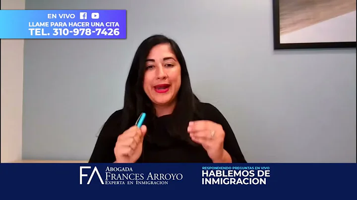 HABLEMOS DE INMIGRACION CON LA ABOGADA FRANCES ARR...
