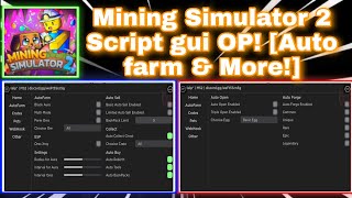 Arceus x Mining Simulator 2 Script Gui OP! [Auto Farm, Auto Sell, & More!]