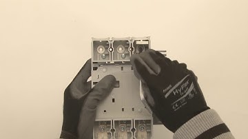 HR/VR  - Rear terminals for fixed part -  XT4 shown