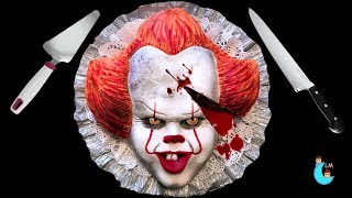 it pennywise cake 🎈 torta de pennywise 🤡 halloween ideas 🤡 luna mia