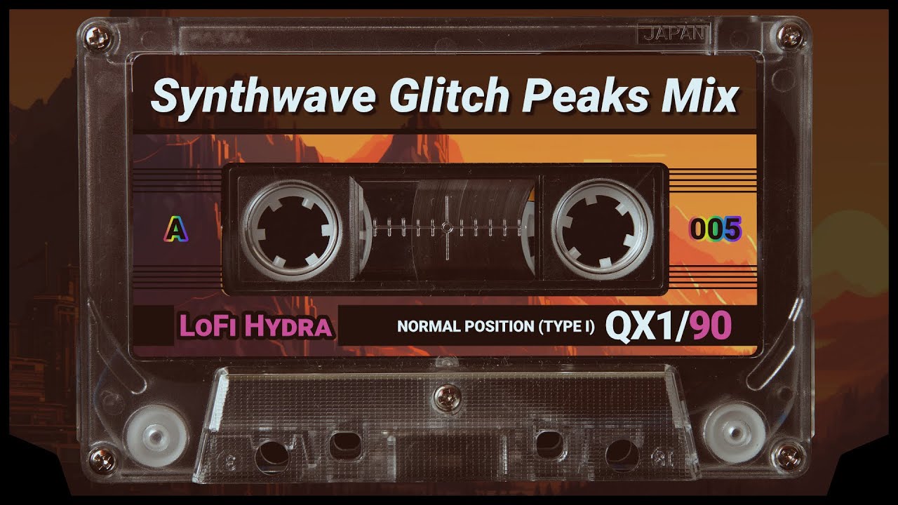 Synthwave Glitch Peaks Mix - Music For Indie Game Developers And Study - ⛰️👾🍁 - LoFi Hydra