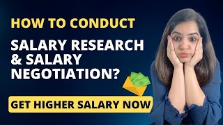 Salary Negotiation  7 Tips on How To Negotiate a Higher Salary | Salary Research Techniques