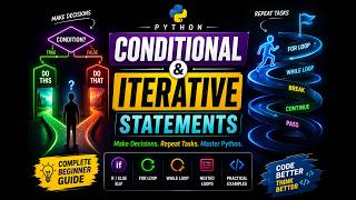 Conditional  and Iterative statements📖📖📖