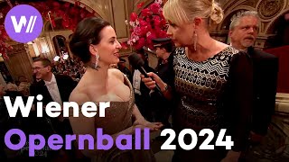 Wiener Opernball 2024 - Teil I | Ankunft der Gäste