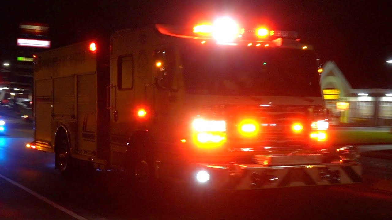 Folcroft Fire Company Squad 1 Responding YouTube