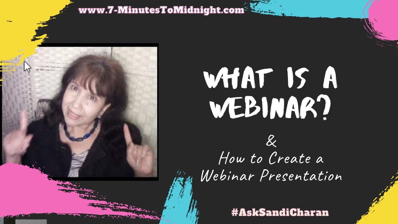 What is a Webinar and How does it work? - YouTube