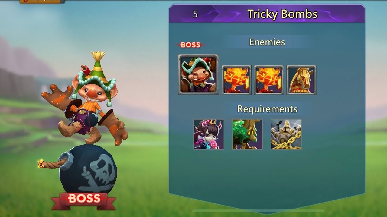 🗡@LordsMobile - Tricky Bombs - Trick vs Trick - Stage 5 - Oct/Nov 2025