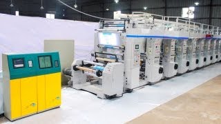 8 Color Rotogravure Printing Machine