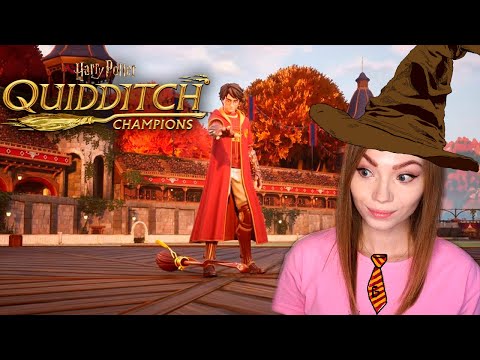 Седлаем Нимбус 2024 • Harry Potter: Quidditch Champions • Первый полет и выигрыш!