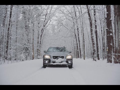 volvo-xc70-vs-10-inches-of-snow!