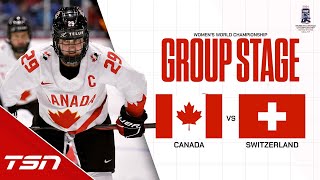 Canada vs. Switzerland FULL HIGHLIGHTS | 2024 Women's World Hockey Championship