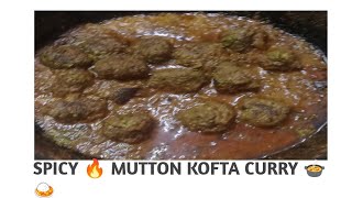 Mutton kofta curry ?? ?? must try the recipe