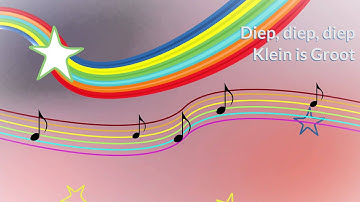 Diep, diep, diep - Klein is Groot