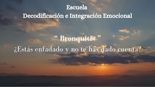 La Bronquitis ¿algo/ alguien que te molesta...?