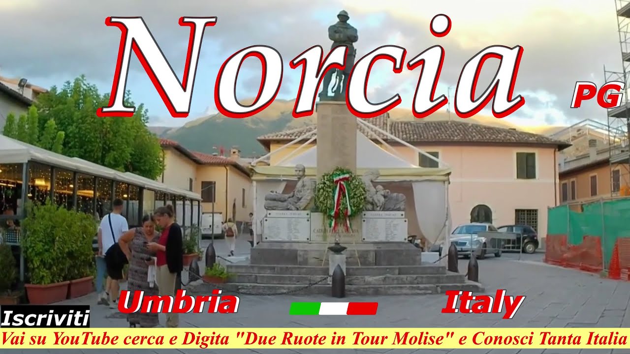 NORCIA IN TOUR HD/4K - PG UMBRIA❤️ ITALY, da  