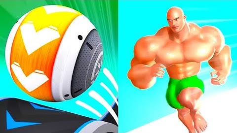 Gyro Balls Vs Muscle Rush - Gameplay Mobile Android,iOS Walkthrough / New Update