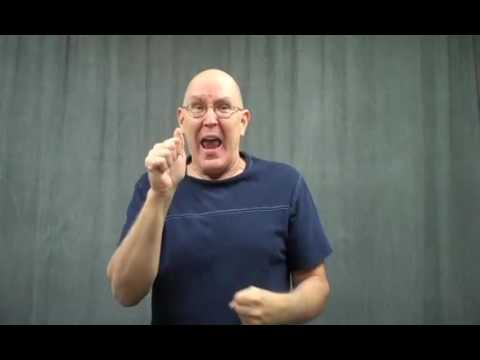 Story in ASL: Man Chokes on Raisin - YouTube
