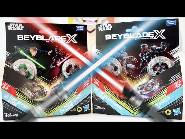 STAR WARS x BEYBLADE COLLAB! | Luke Skywalker, Darth Vader