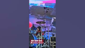 JR Super Mario Bros Drum Cover kids talent show#1 ที่งาน #overdrivedrumfact 5 #geojrdrummers