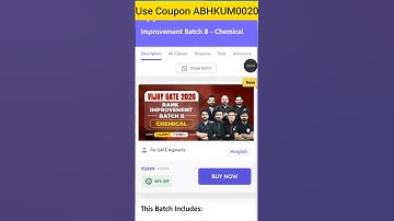 Pw Vijay gate 2026 for chemical maximum discount use Coupon code|#pw# vijay gate 2026 mechanical eng