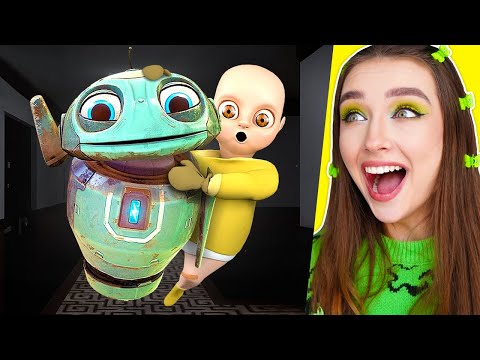 МАЛЫШ в ЖЕЛТОМ - ОБНОВЛЕНИЕ ЧЕРНАЯ КОШКА ! 🟡 Baby In Yellow Black Cat